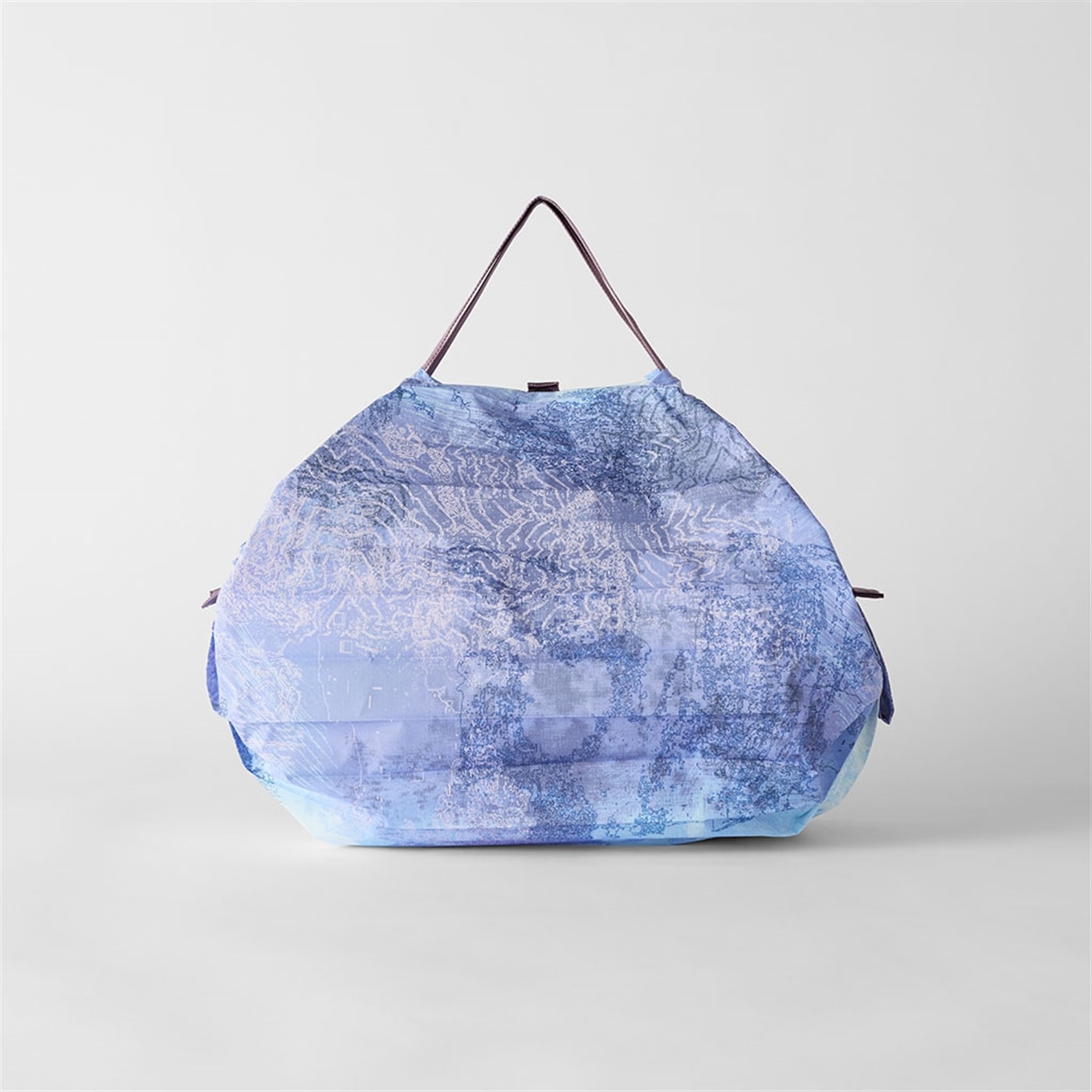 Shupatto コンパクトバッグ M Moon&Sun 青月