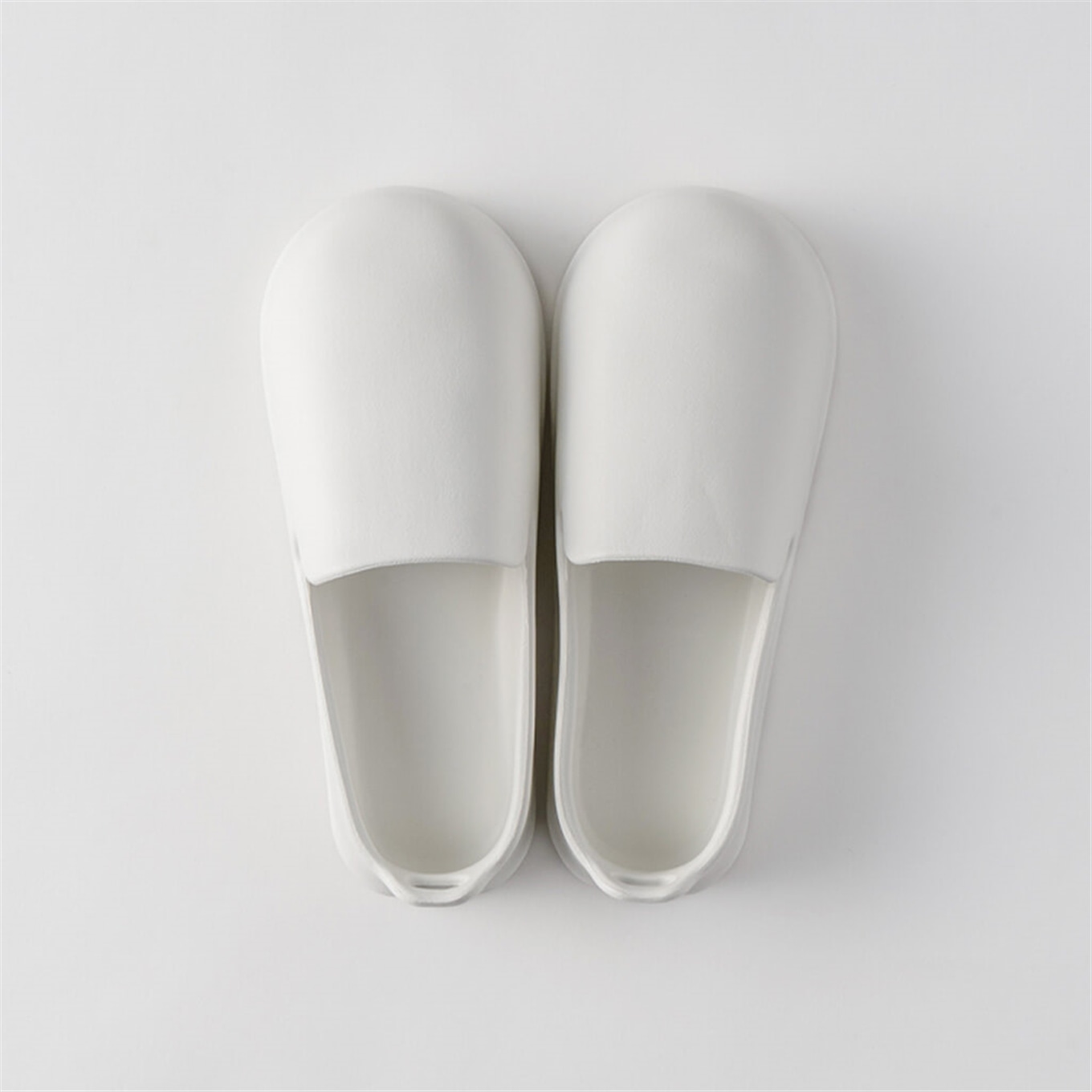 収納しやすいお風呂のスリッパ ホワイト