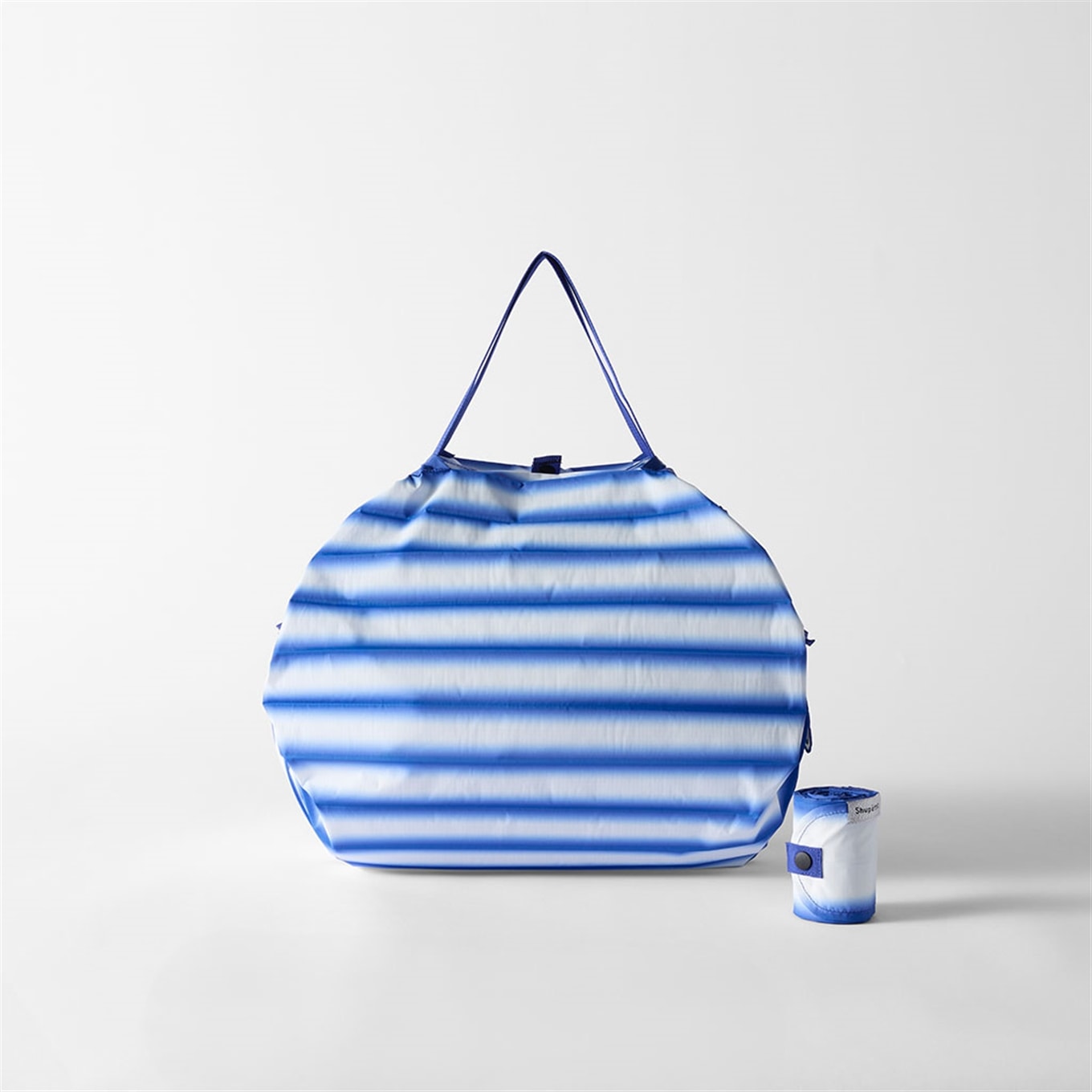  [ギフト]Shupattoコンパクトバッグ M 10周年記念モデル 強調/ブルー