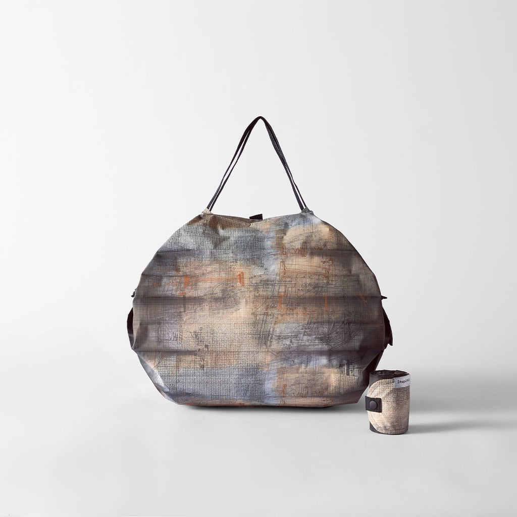  [ギフト]Shupattoコンパクトバッグ M 10周年記念モデル 構想/セピア