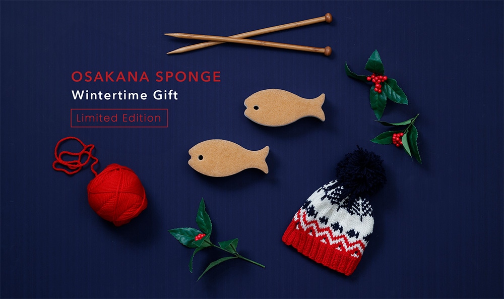 おさかなスポンジ冬のおくりもの