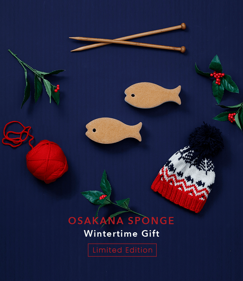 おさかなスポンジ冬のおくりもの